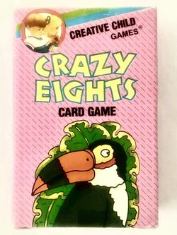 VINTAGE DECK OF “CRAZY EIGHTS” CARD GAME…