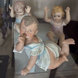Vintage Baby Sculptures