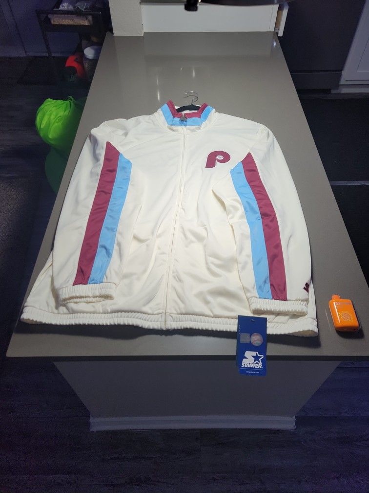 Official Starter Cooperstown Collection Phillies Jacket