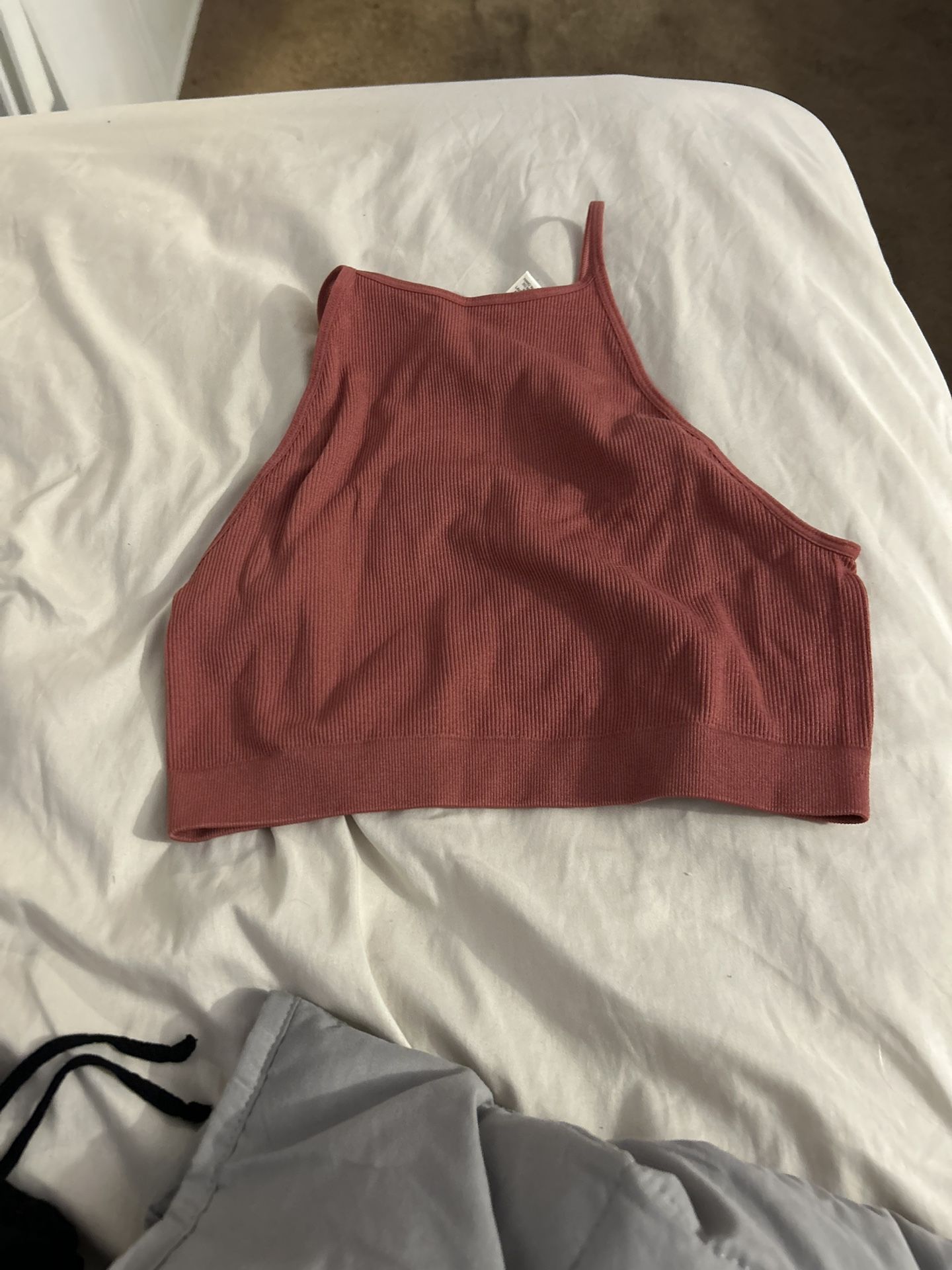 Light Red Pink Tank Top