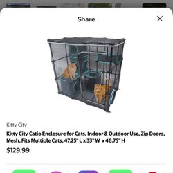 Kitty City Catio Indoor/outdoor 
