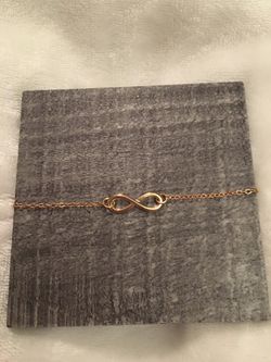 Infinity bracelet/anklet