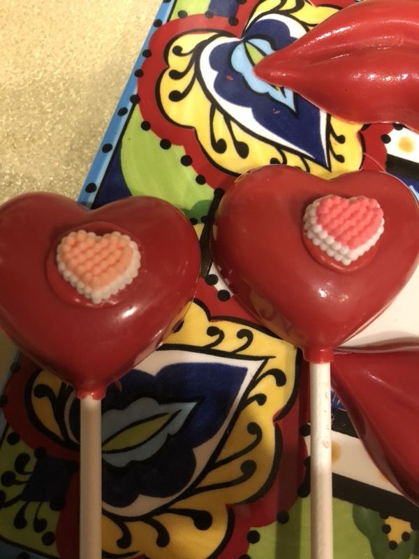 Assorted valentine taffy’s