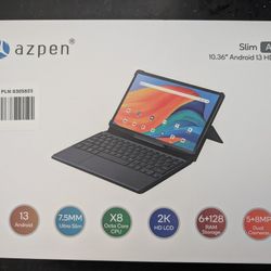 Azpen A1083 Android 13 Keyboard Instant Connect Tablet