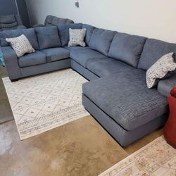 $40 Down! Brand New Large Family Sectional! Same Day Delivery! 