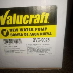 VALUCTAFT WATER PUMP/ DAYCO TIMING BELT
