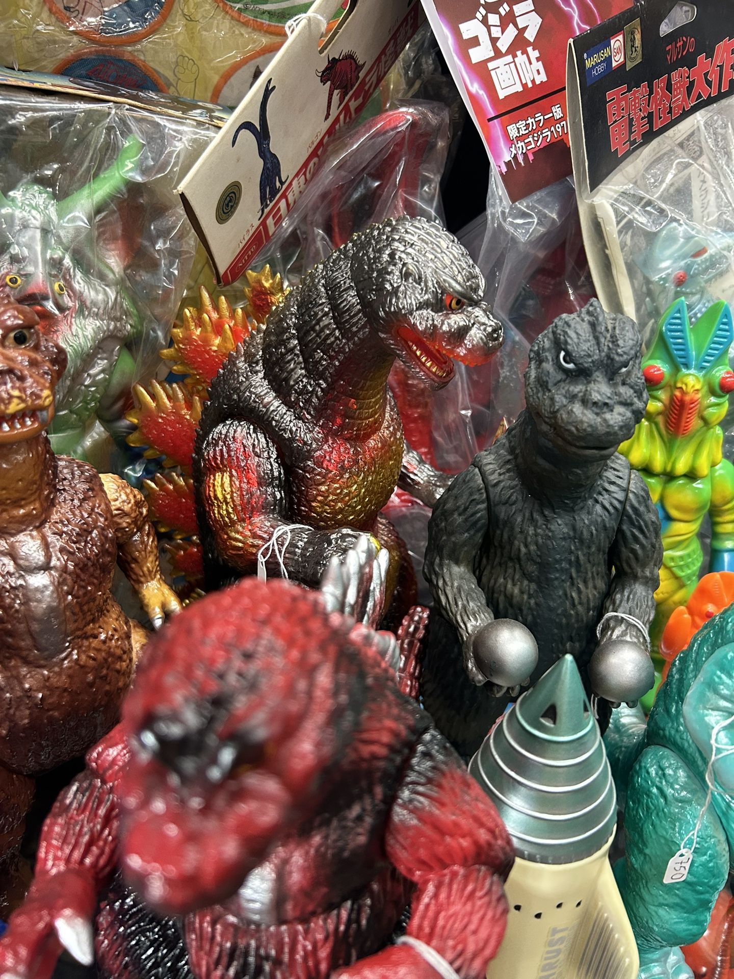 Godzilla Toys Kaiju Collectibles Vintage 90’s