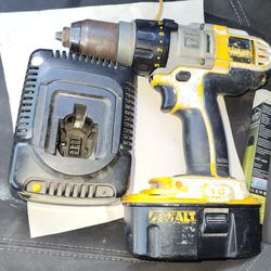 Dewalt Drill With Charger $60