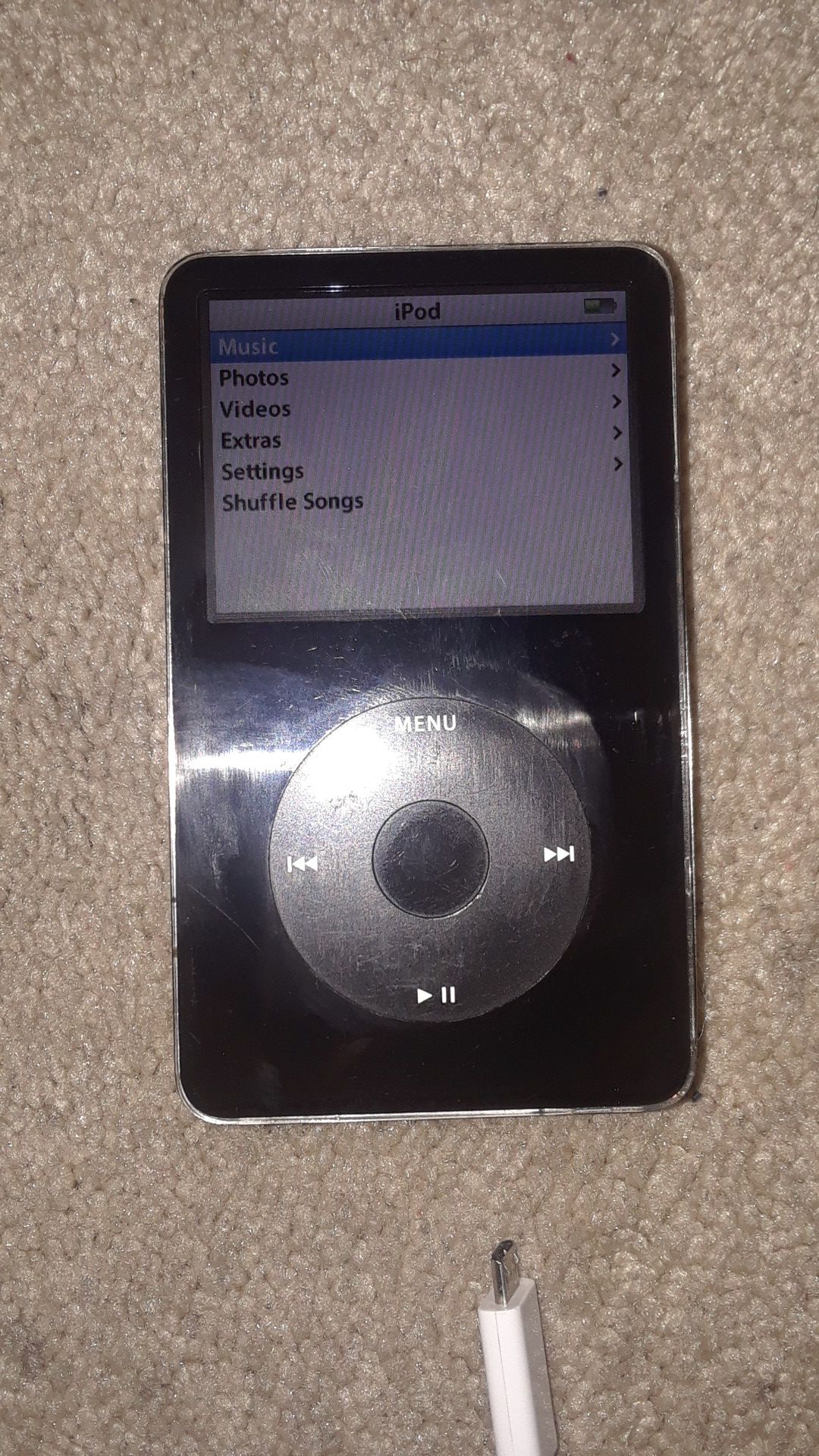 Apple iPod Video Classic 5th Generation 80GB A1136 Model PA450LL