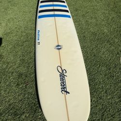 Stewart Redline 11 longboard surfboard 9’0