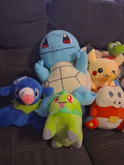 Pokémon plushies