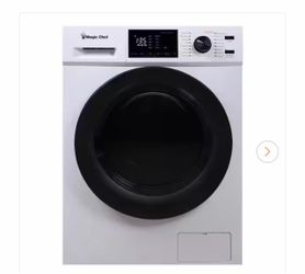 23.4 in. 2.7 cu. ft. White All in One Ventless and Washer Dryer Combo