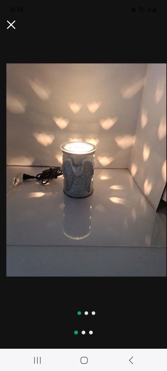 Scentsy Angel Wings Wax Warmer