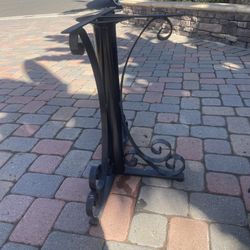 Vintage Wrought Iron Table Legs