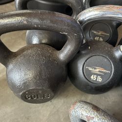Kettlebells (265lbs Total)