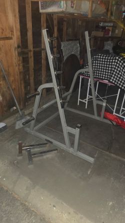 Squat/Bench press rack