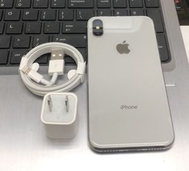 iPhone X 256GB Factory Unlocked-Silver