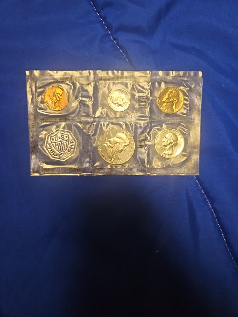 1962 Mint Set Ben franklin