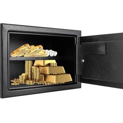 Large Safety Steel Fireproof Safe Box Digital Keypad Lock for Home Cash Security