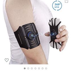 Phone Armband-360°Rotatable Running Armband for iPhone X/XR/8Plus/8/7Plus/7/6S Plus/6S/6/ XS MAX/GalaxyS10 Plus/S9Plus/S8/A8+/Note 4-9, From 4”-7.2”