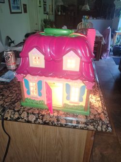 Hand Made Doll House Lamp