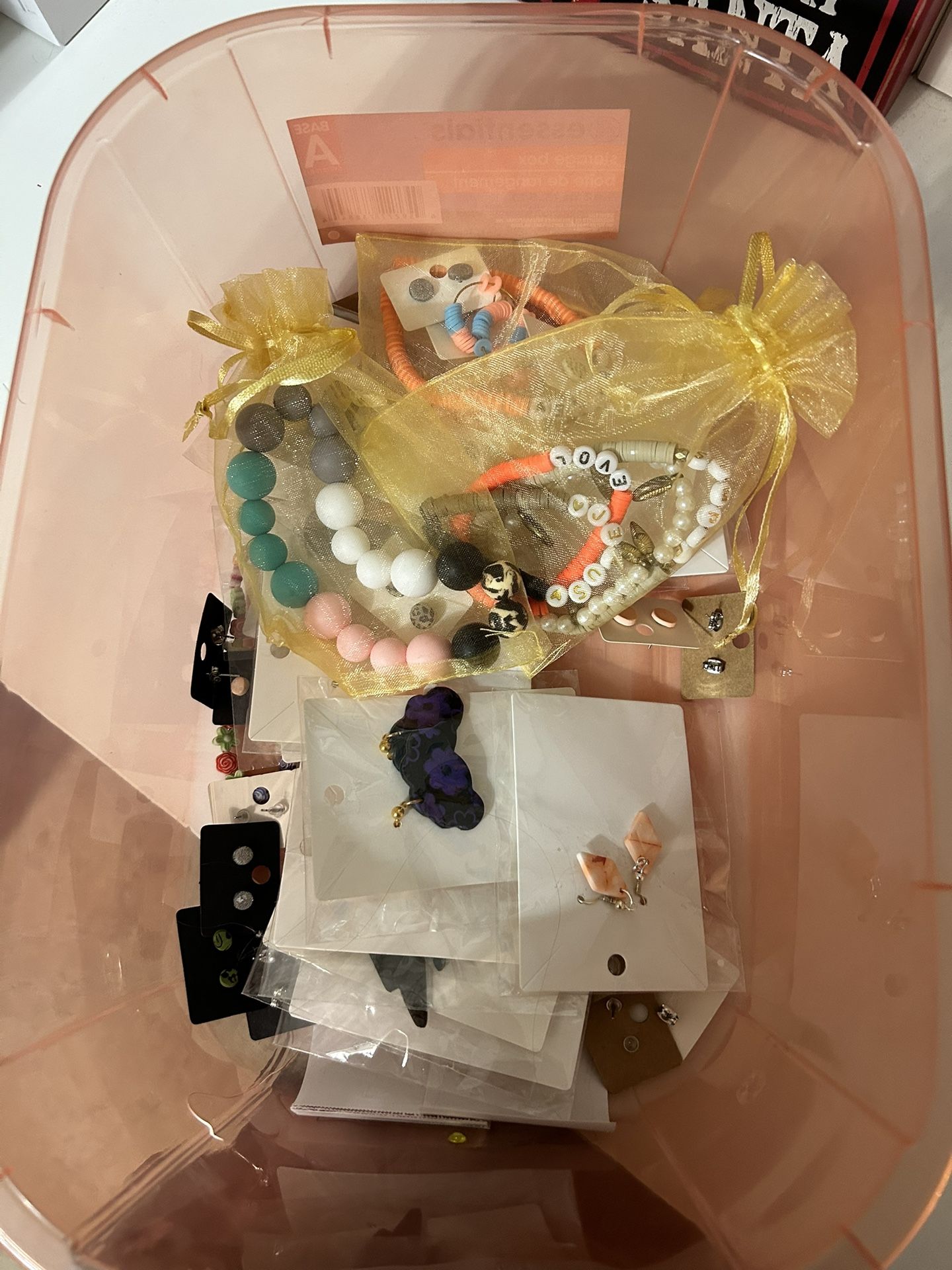 Non-used Box Of Jewelry