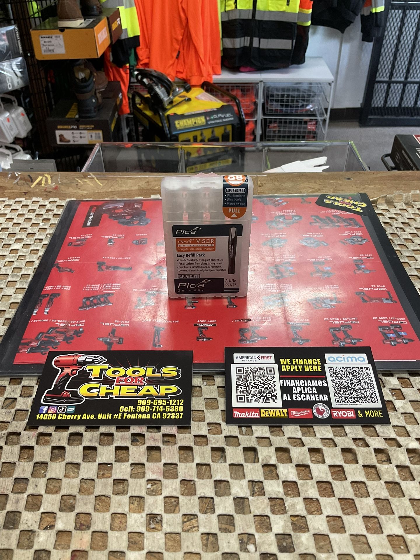 PICA VISOR MARKER REFILLS- White