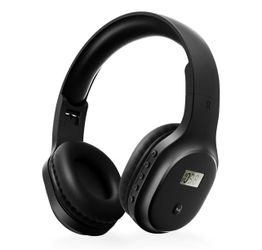 Rechargeable and Portable Personal FM Radio Headphones with Best Reception, Wireless Headset Radio Ear Muffs for Jogging, Mowing, Cycling, Meeting FM 