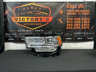 DODGE RAM 1500 LH HEADLIGHT 2019-2024 FULL LED OEM