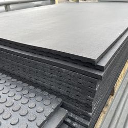 3/4” RUBBER GYM MATS🔹STALL MATS🔹SPORTS FITNESS GYM EQUIPMENT 