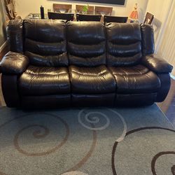 Leather Sofa And Loveseat Recliner