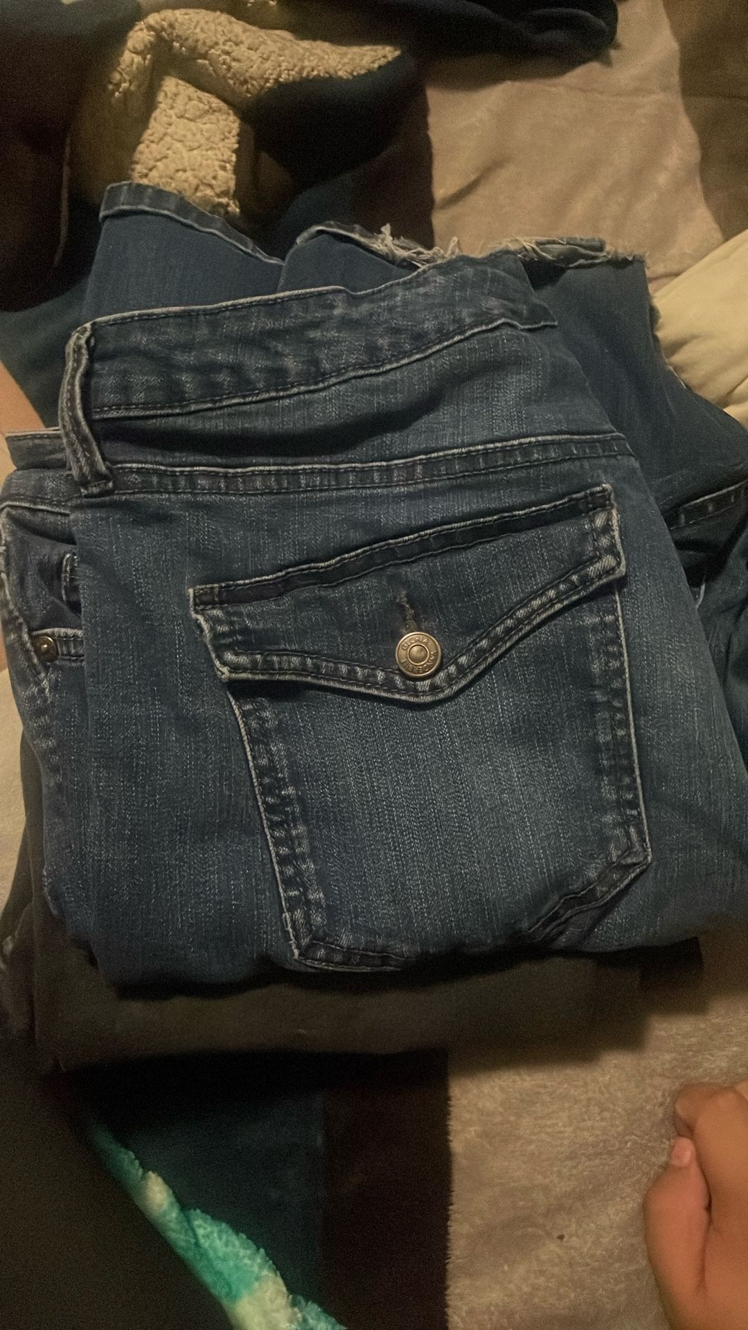 flared jeans