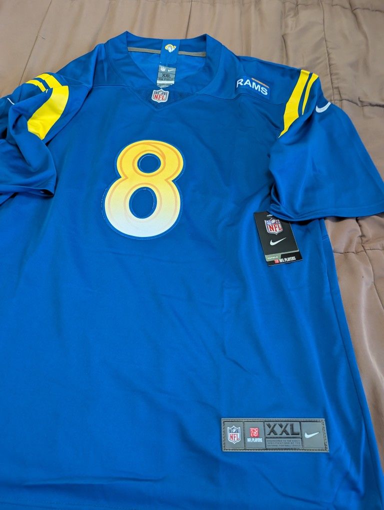 Rams #8 Verse jersey XXL & XXXL Nike New
