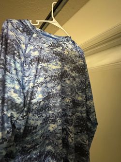 PFG Long Sleeve Fishing Shirts, Size Large