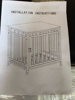 Metal-frame dog house (brand new)