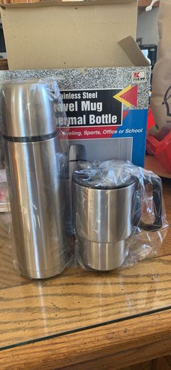 Stainless Steel Travel Mug and Thermos
