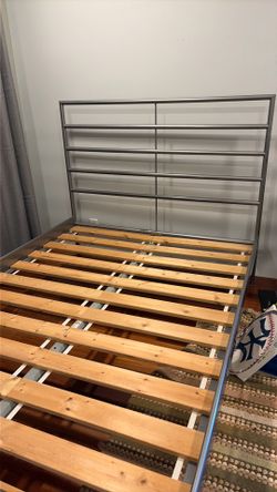 IKEA metal Full bed frame.