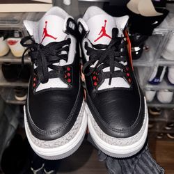 Black Cement Jordan 3 DS NEVER WORN Sz 12
