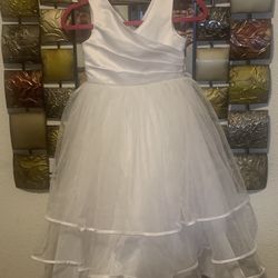 Joy Kids White Dress 