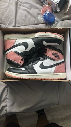 MENS 11 Rust Pink Jordan 1 NRG HIGH
