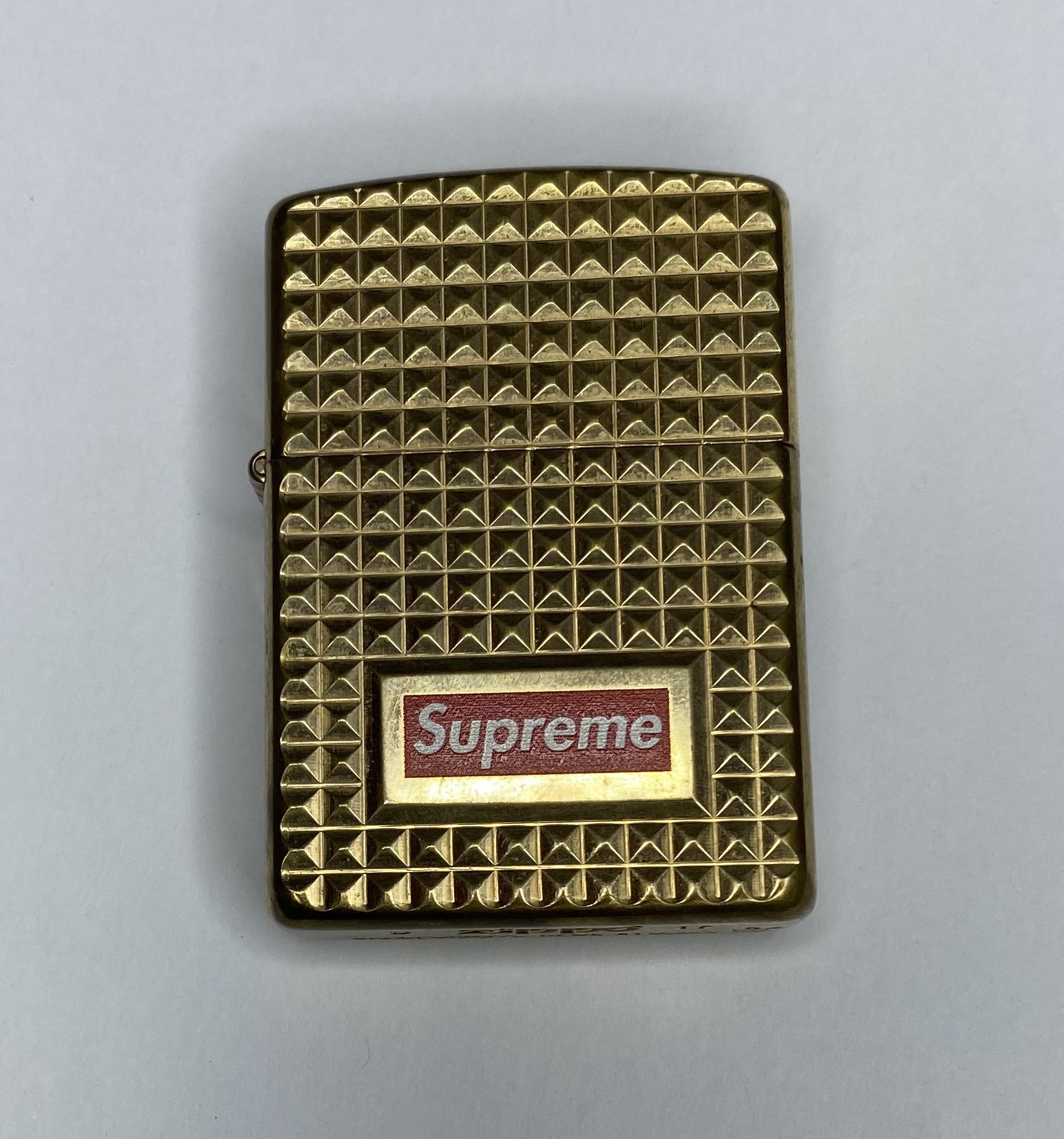 Supreme Gold Zippo Lighter 