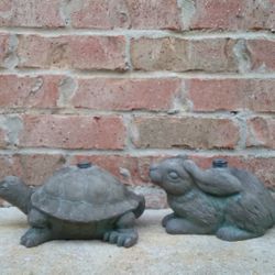 Vintage Turtle/Rabbit Lawn Water Sprinklers 