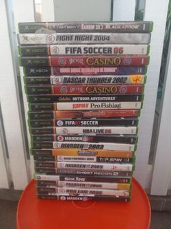 Original Xbox Games Lot of 22