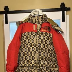 Gucci Northface Puffer Coat