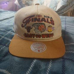1991 Bulls And Lakers Finals Hat East Vs. West Mitchell And Ness