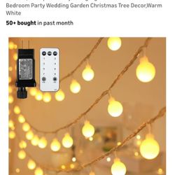 Fairy String Lights🎅💡200ft🎅💡 Indoor Outdoor