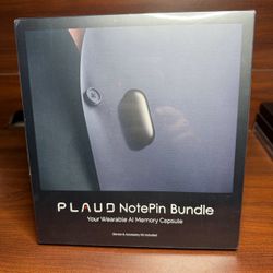 Plaud NotePin S AI Voice Recorder, accessory bundle