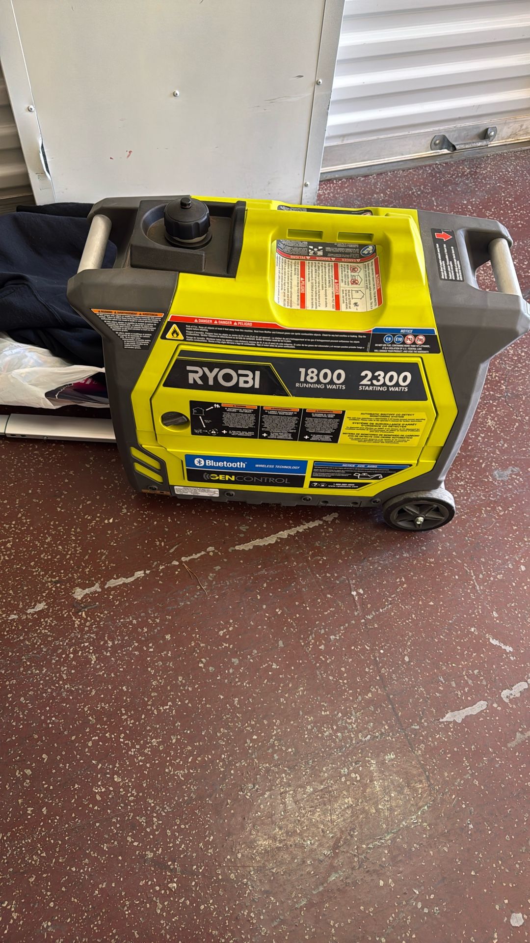 RYOBI 2,300-Watt Recoil Start Bluetooth Super Quiet Gasoline Powered Digital Inverter Generator with CO Shutdown Sensor