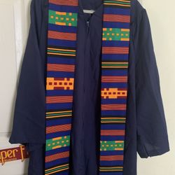Colorful Cotten African Print Stole
