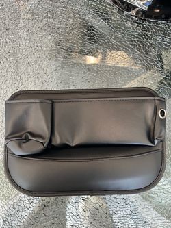 Car Leather Cup Holder Gap Bag